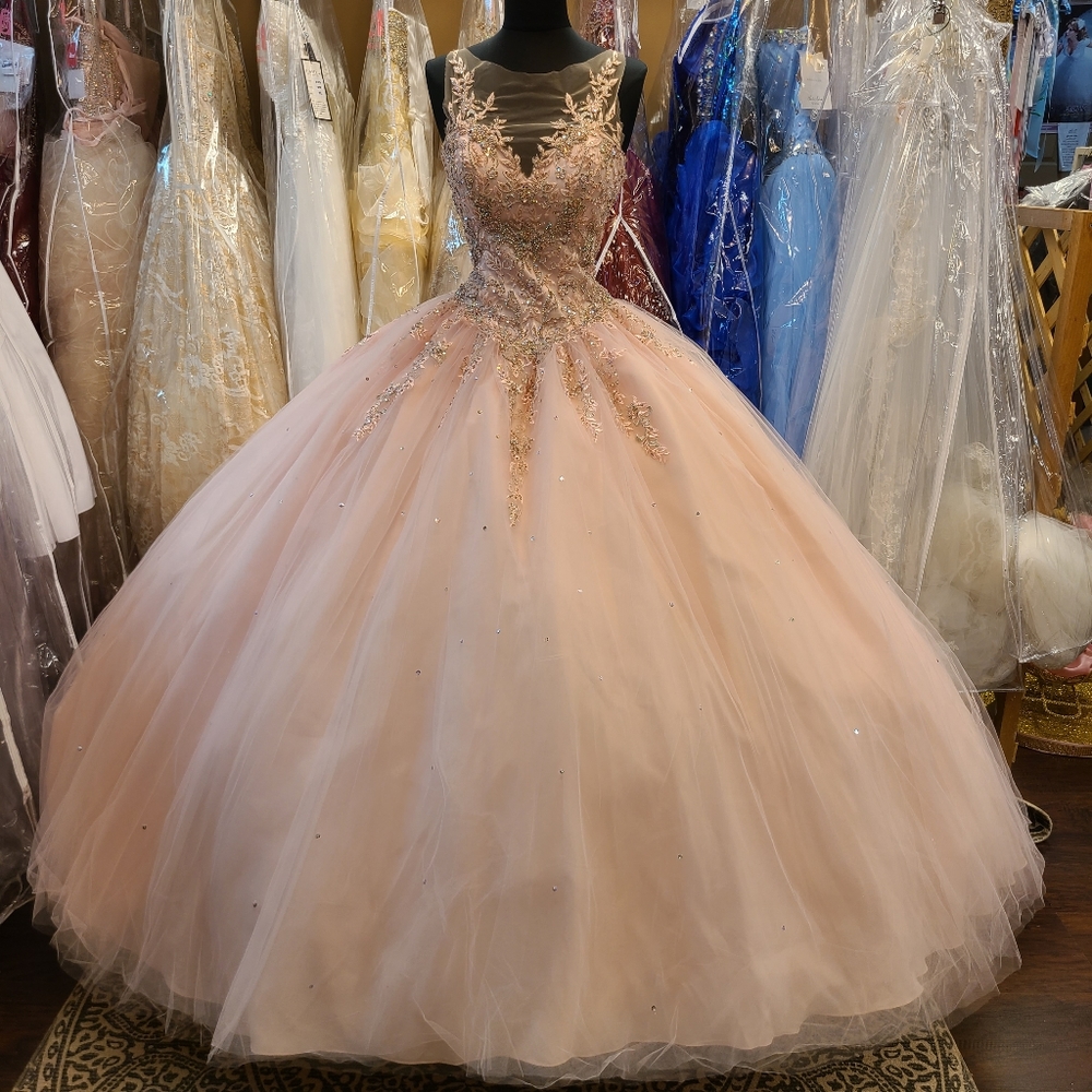 Blush Pink Ballgown